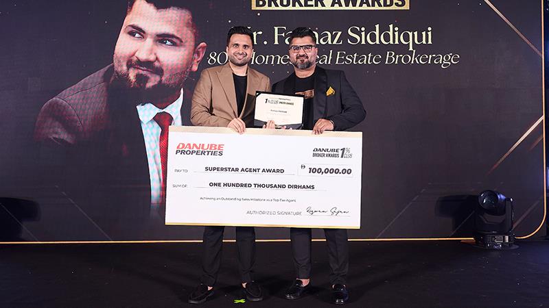 1% Elite Broker Award by Danube